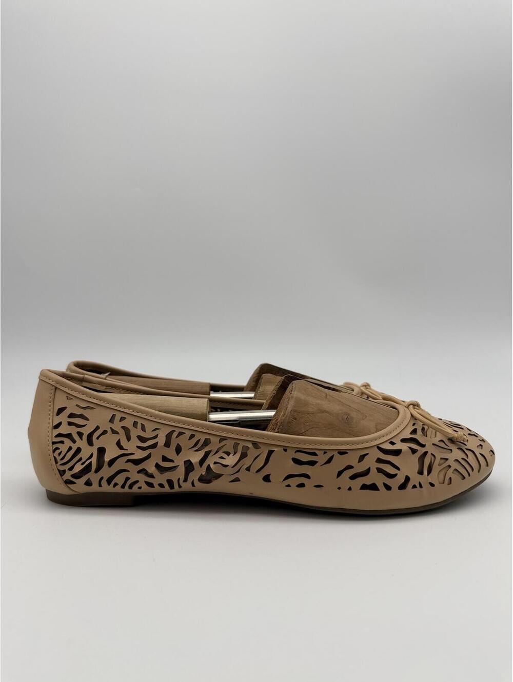 Circus by Sam Edelman Archer‎ Women's Ballet Flat Beige Laser Cut Size 8